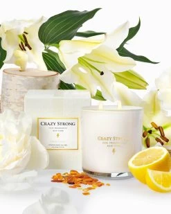 Fresh Linen 2-Wick Candle -Urban Chic Shop Crazy Strong 06 02.03.04 2020 PDP Lush FreshLinen 01.3
