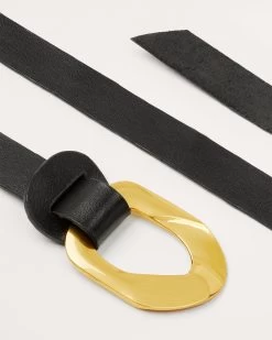 Ines Leather Tie Belt -Urban Chic Shop Ines LeatherBelt 03