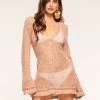 Cassie Crochet Coverup Dress