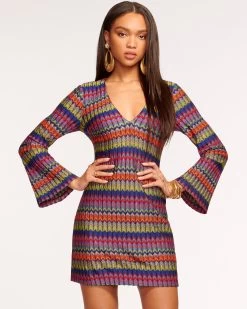 Maya V-Neck Mini Dress