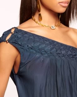 Valentina Off-The-Shoulder Jumpsuit 8 Valentina Off-The-Shoulder Jumpsuit -Urban Chic Shop rtw 2023 august 1 a08235003 valentinajumpsuit navy 03