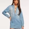 Wynter Denim Shirt Dress -Urban Chic Shop rtw 2023 august 1 d08233002 wynterdress lightwash 01