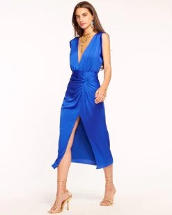 Urban Chic Shop -Urban Chic Shop rtw 2023 july 3 A06235004 MORGAN DRESS CABANA BLUE 02