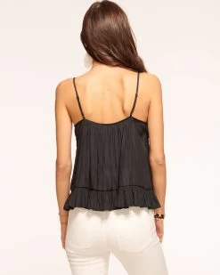 Mel Embellished Tank Top -Urban Chic Shop rtw 2023 july 3 A07231003 MEL BLACK 03