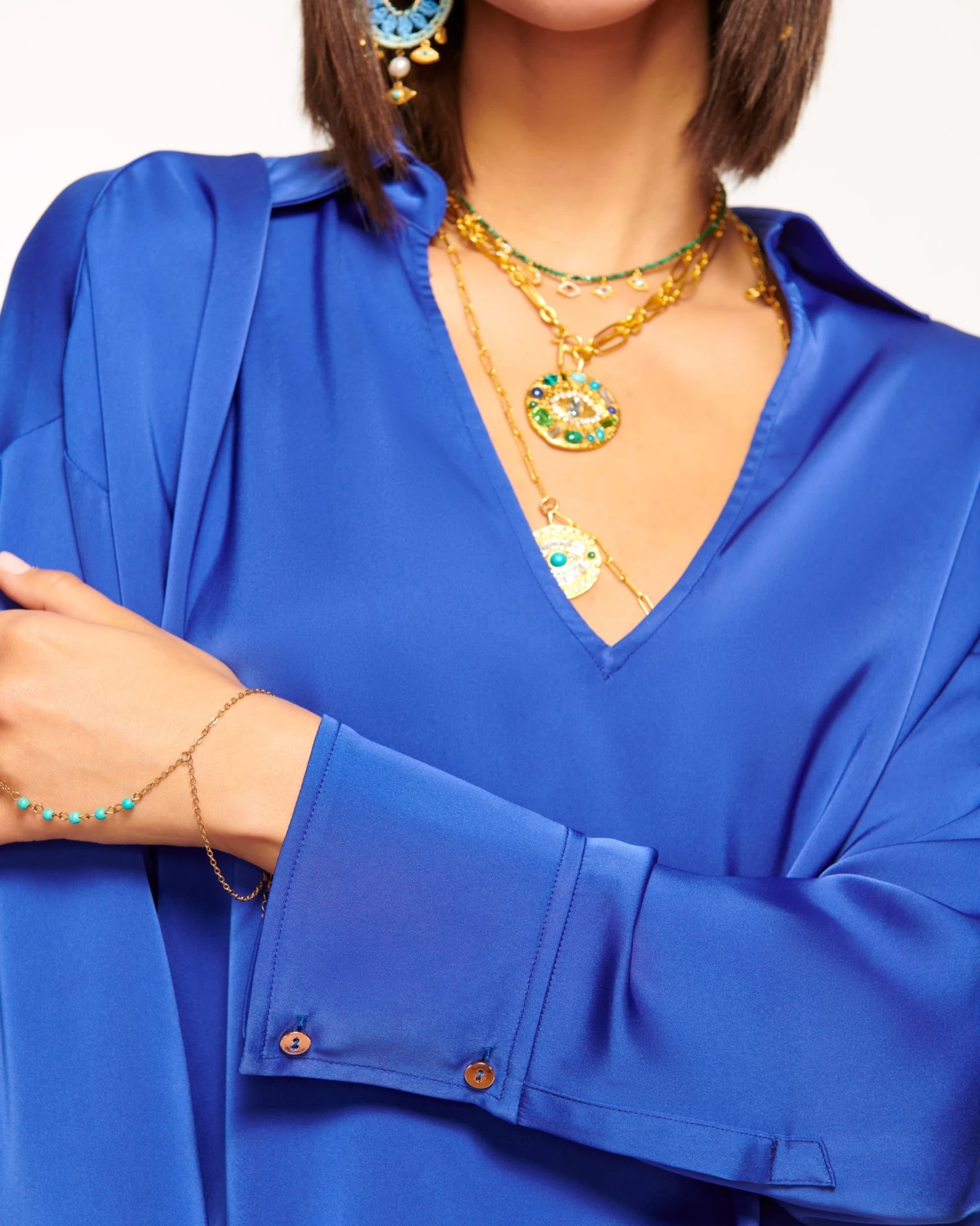 Perry V-Neck Top 4 Perry V-Neck Top - Image 2