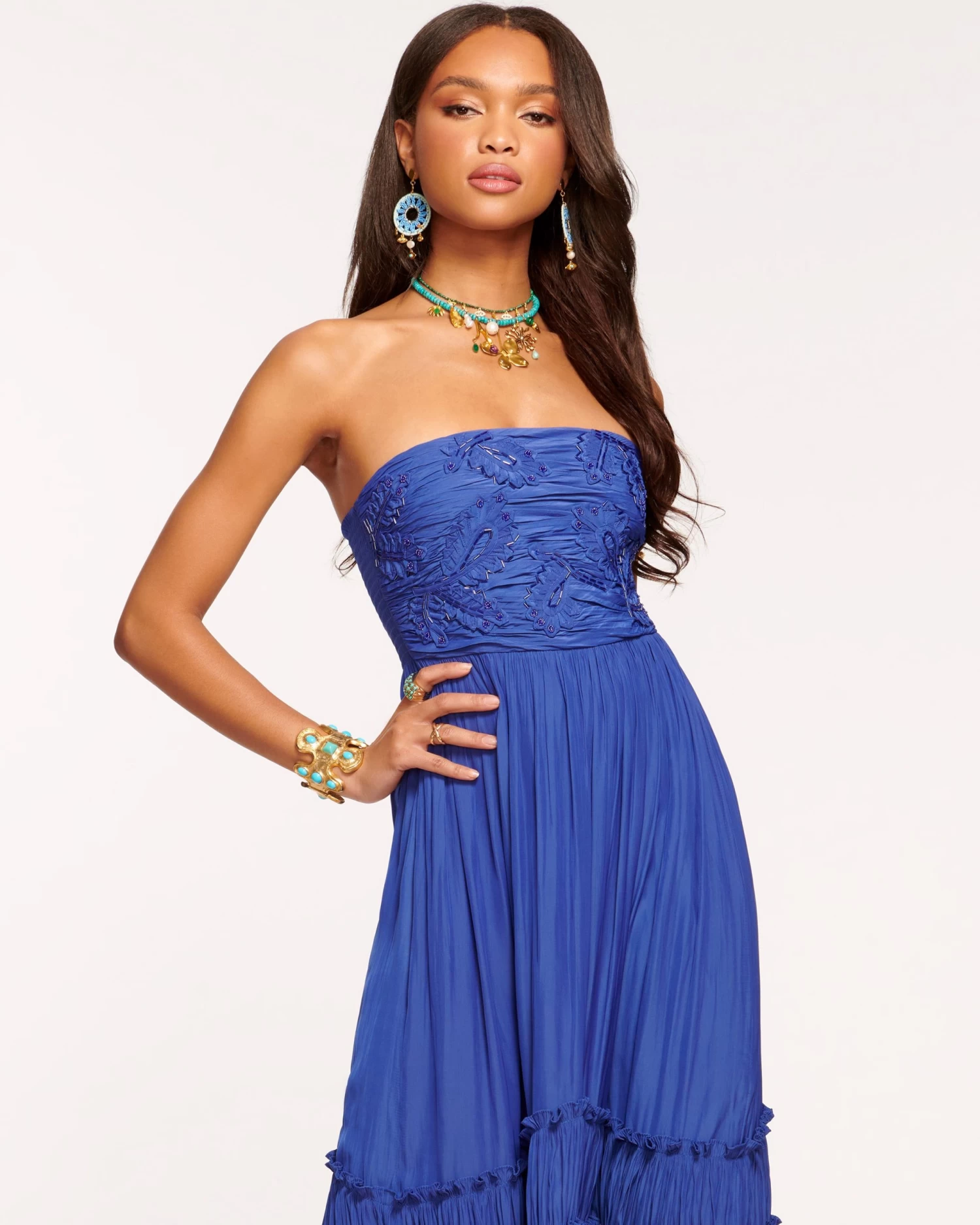 Ingrid Strapless Midi Dress 3 Ingrid Strapless Midi Dress