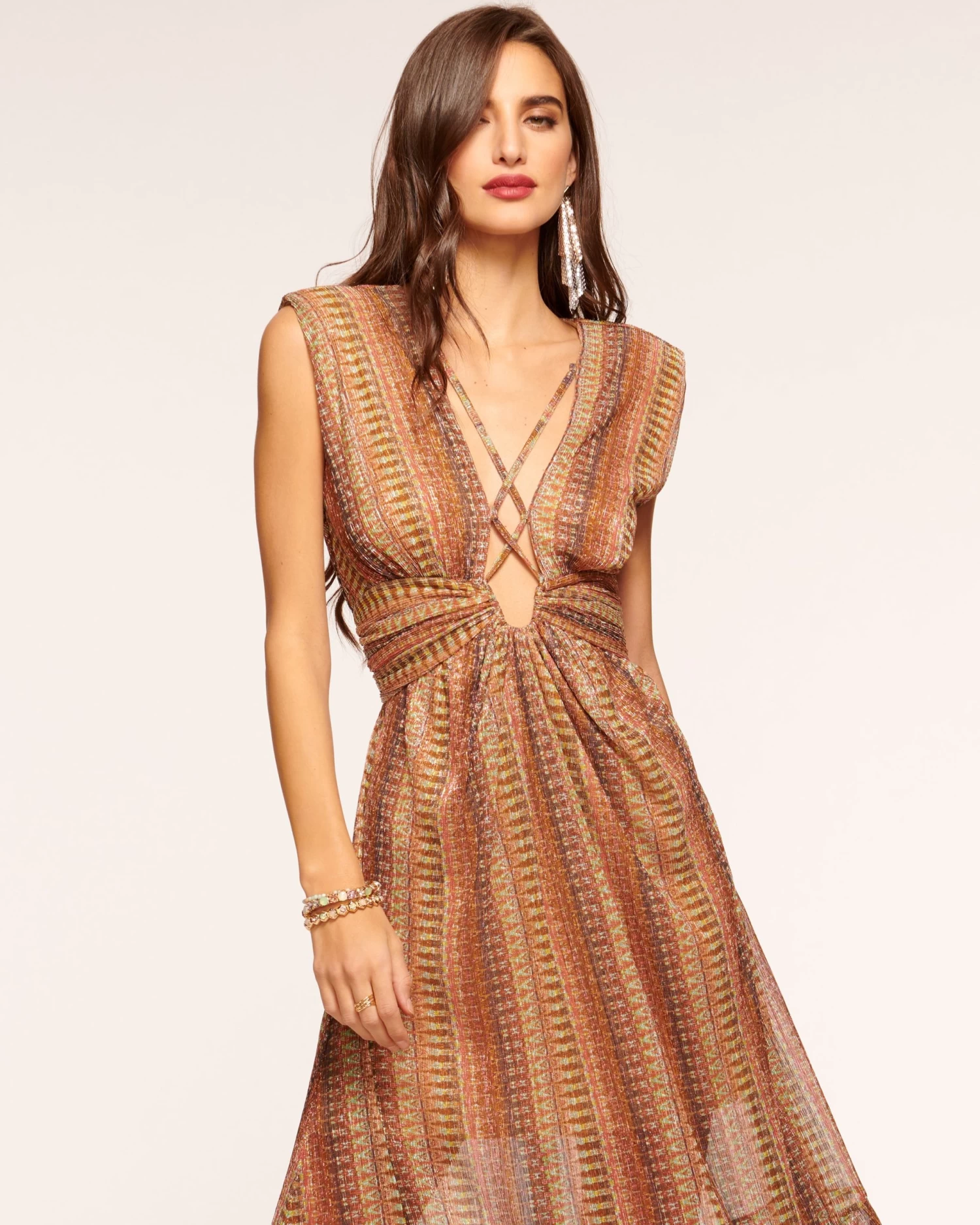 Gale Plunging Maxi Dress 3 Gale Plunging Maxi Dress