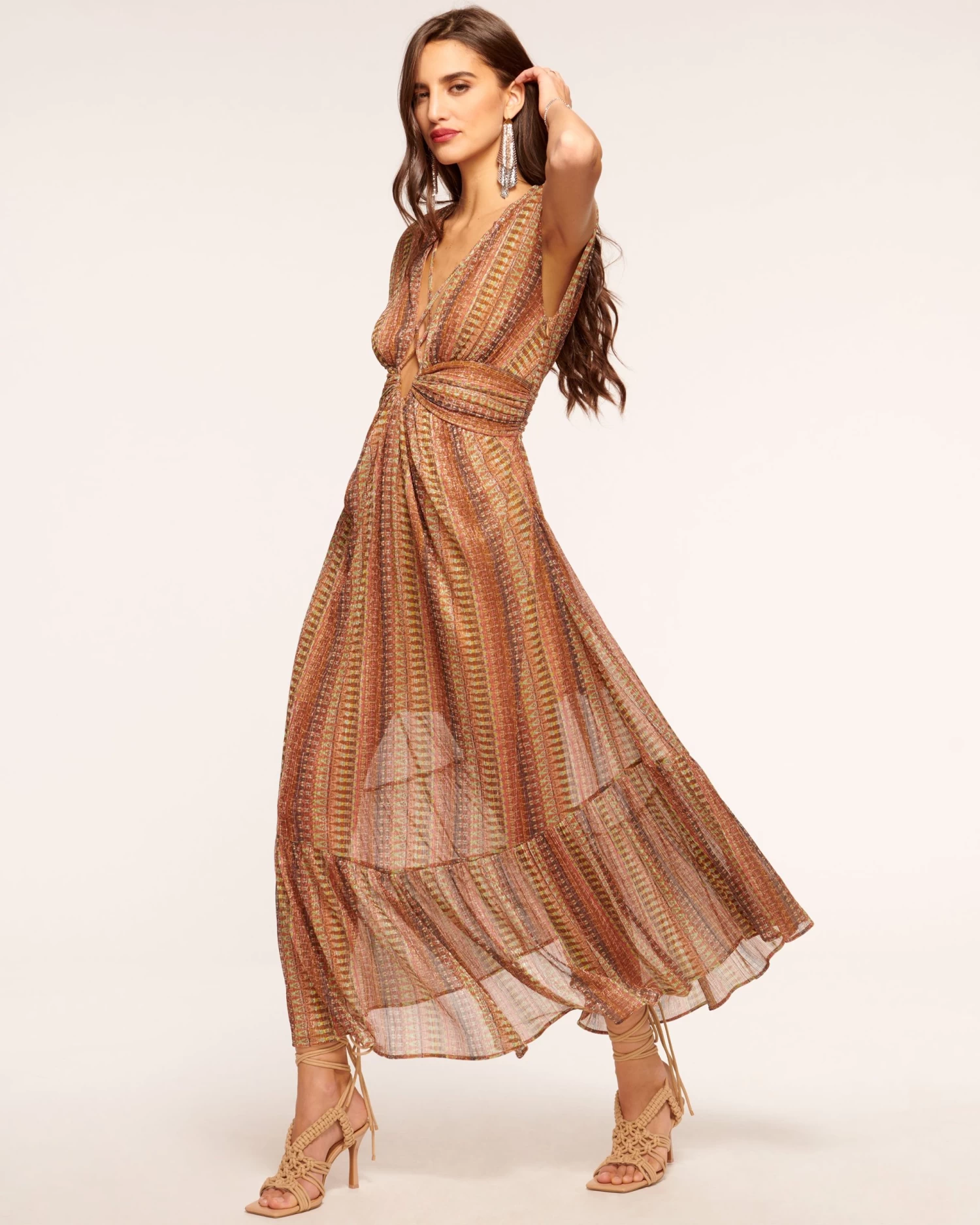 Gale Plunging Maxi Dress 4 Gale Plunging Maxi Dress - Image 2