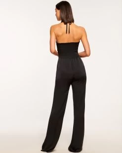 Maddy Halter Jumpsuit -Urban Chic Shop rtw 2023 july 3 A07235001 MADDY JUMPSUIT BLACK 04