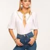 Kaia Embellished Top -Urban Chic Shop rtw 2023 june 2 A06232002 KAIA IVORY 01