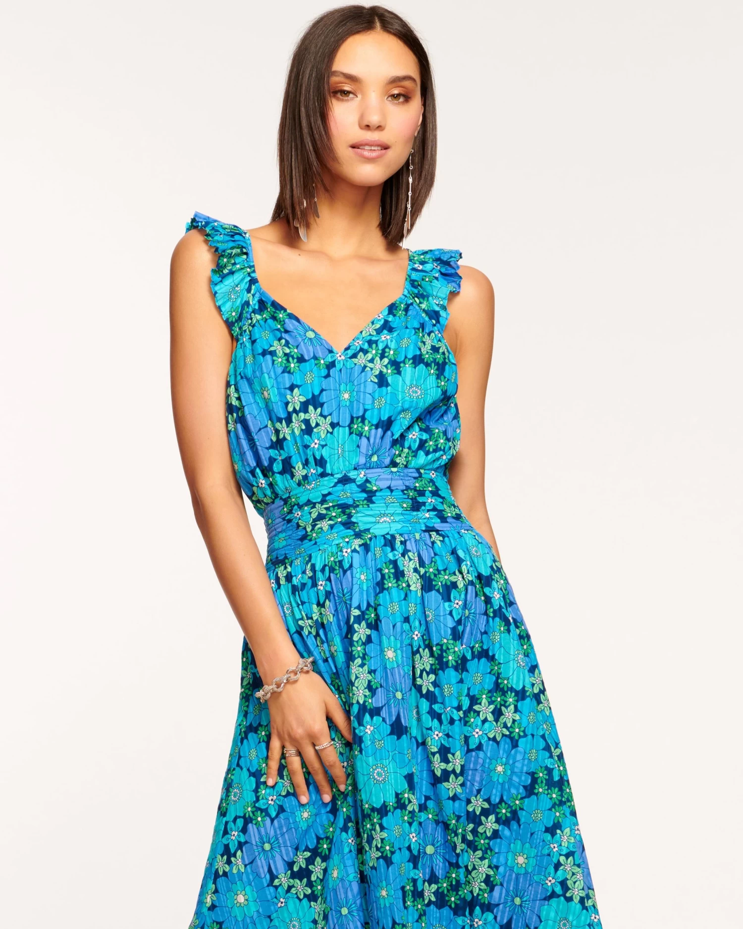 Greta Ruffle Midi Dress 4 Greta Ruffle Midi Dress - Image 2