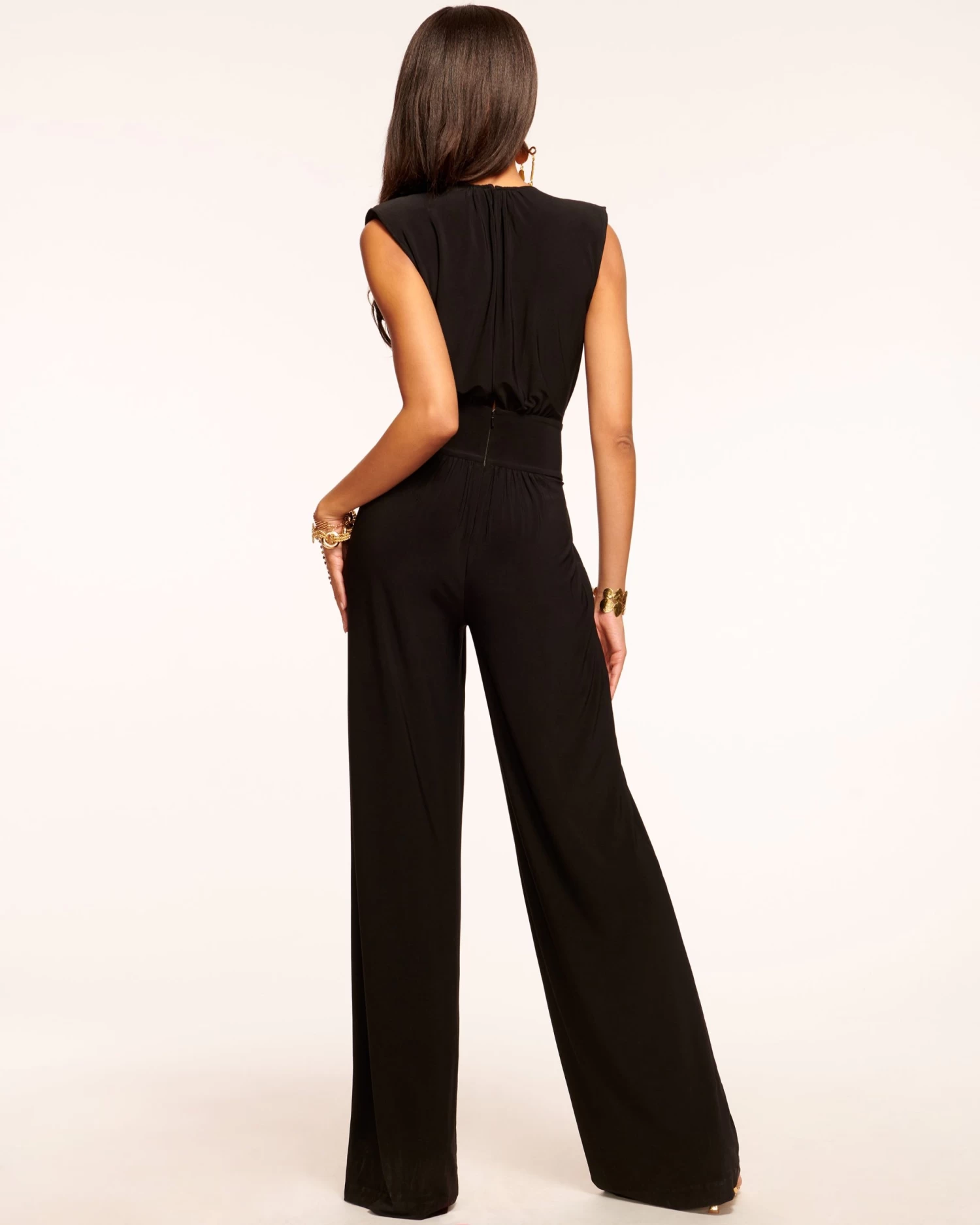 Emma V-Neck Jumpsuit 6 Emma V-Neck Jumpsuit - Image 4