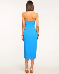 Julie Strapless Midi Dress -Urban Chic Shop rtw 2023 march 2 a0322334 exclusivejuliedress lake 04 290ff399 655b 4614 96a6 432c69f1f73a