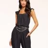 Dixie Smocked Jumpsuit 1 Dixie Smocked Jumpsuit -Urban Chic Shop rtw 2023 march 2 a03235001 dixiejumpsuit black 01