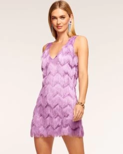 Xenia Fringe Mini Dress