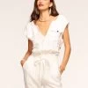 Bria Smocked Jumpsuit -Urban Chic Shop rtw 2023 may 1 A05235012 BRIAJUMPSUIT IVORY 01