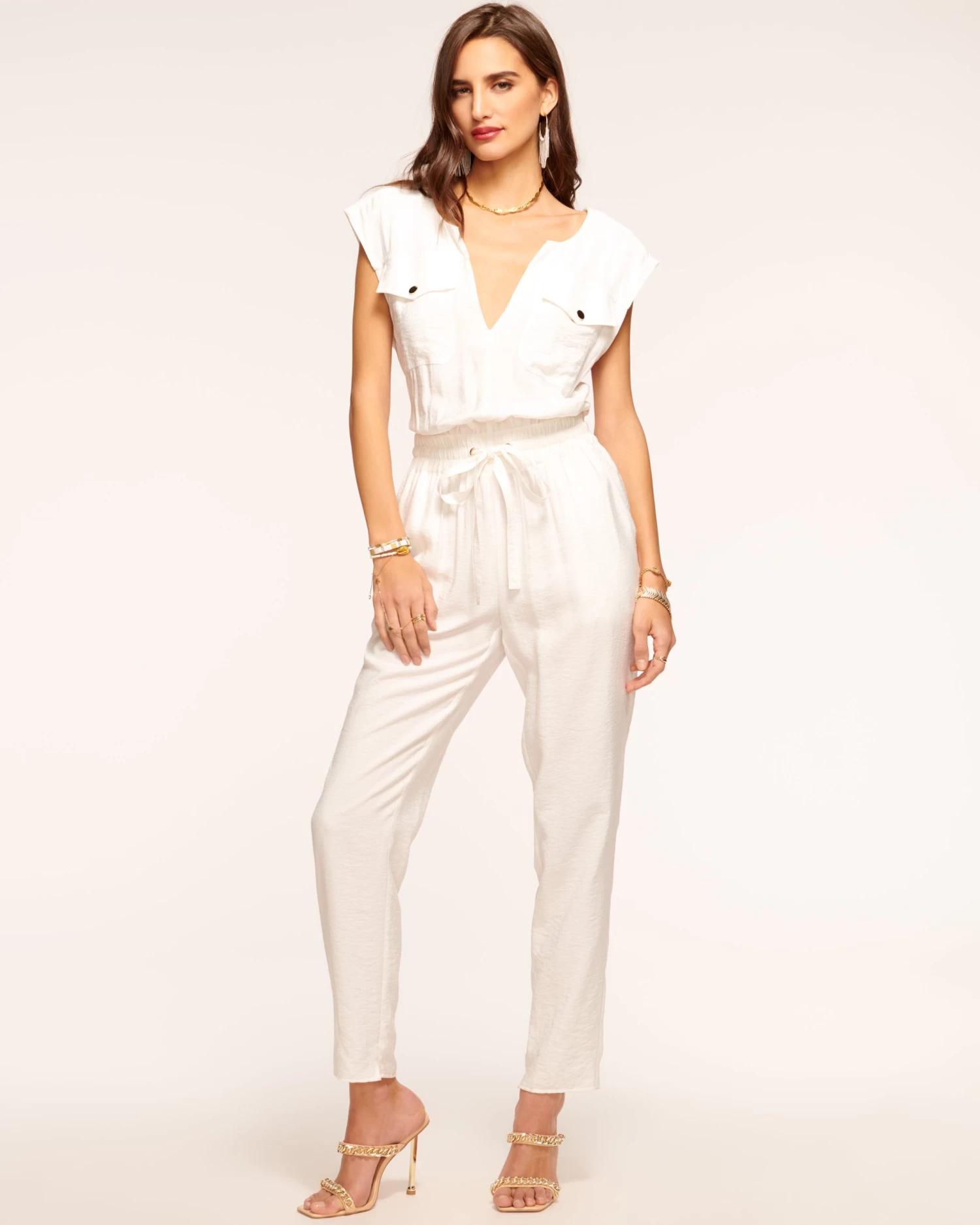 Bria Smocked Jumpsuit 4 Bria Smocked Jumpsuit - Image 2