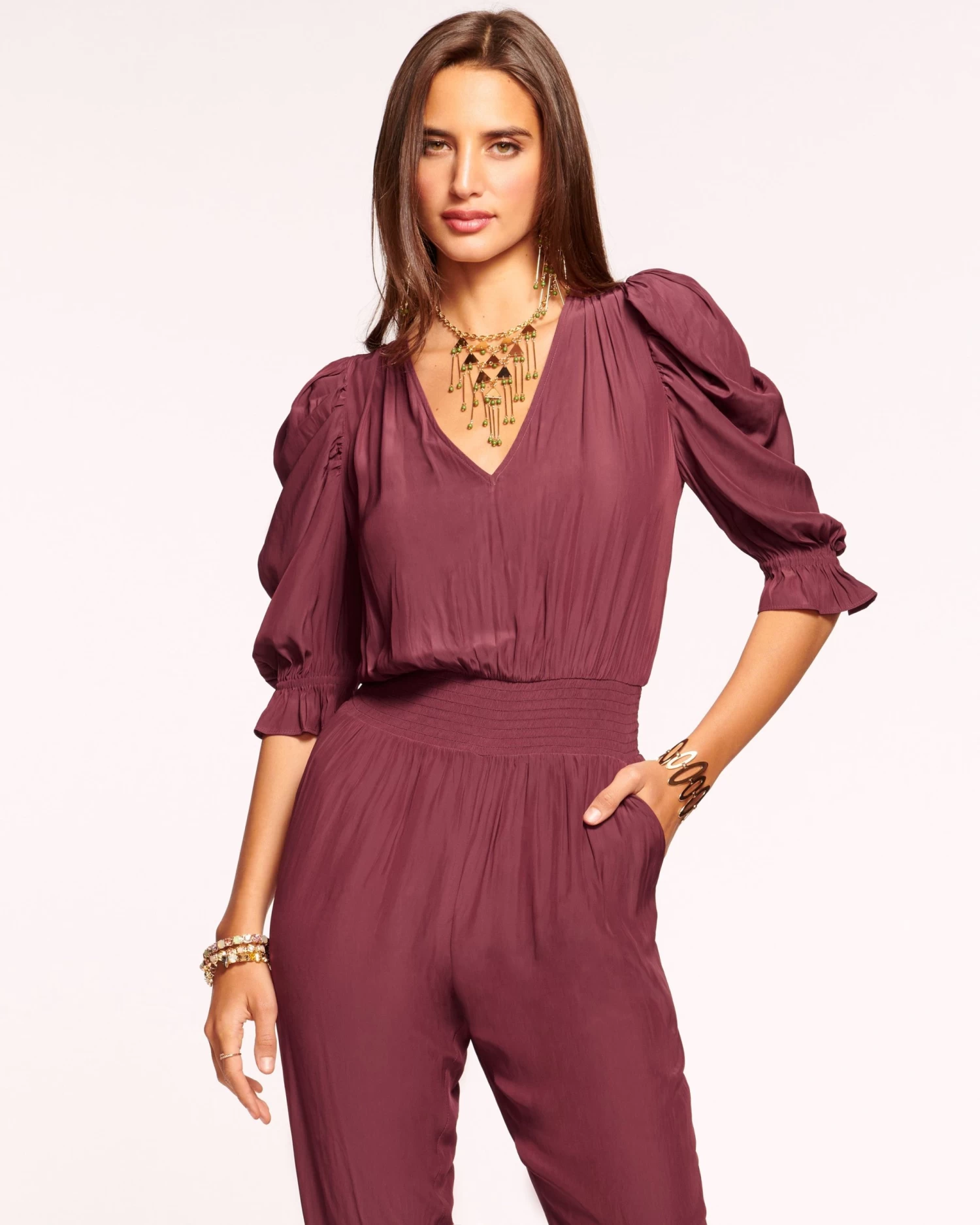 Kylie Short Sleeve Jumpsuit 3 Kylie Short Sleeve Jumpsuit