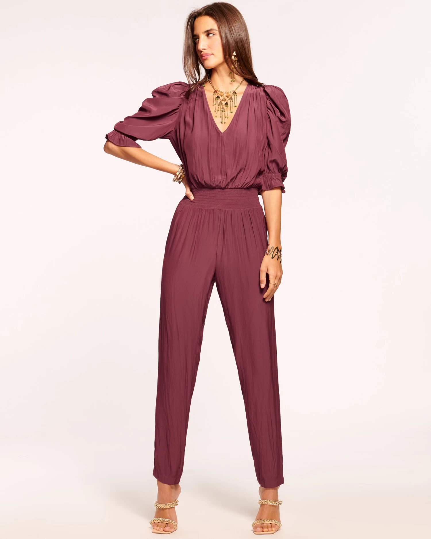 Kylie Short Sleeve Jumpsuit 4 Kylie Short Sleeve Jumpsuit - Image 2