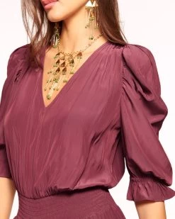 Kylie Short Sleeve Jumpsuit 8 Kylie Short Sleeve Jumpsuit -Urban Chic Shop rtw 2023 september 2 a09235002 kylie jumpsuit cabernet 03 301ba0bd 6104 40f0 95b6 c08e9824a5d1