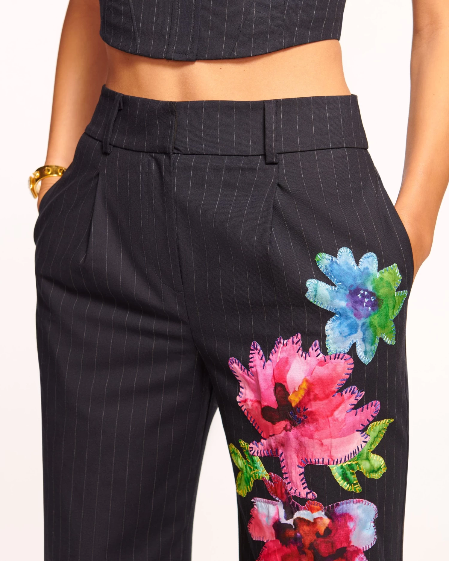 Ryleigh Embellished Wide Leg Trouser 5 Ryleigh Embellished Wide Leg Trouser - Image 3