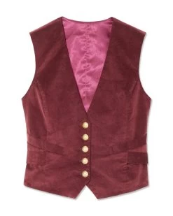 Margot Vest 8 Margot Vest -Urban Chic Shop rtw 2023 september 2 a10231015 margot abernet velveteen flat