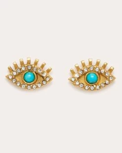 Samara Evil Eye Stud Earrings