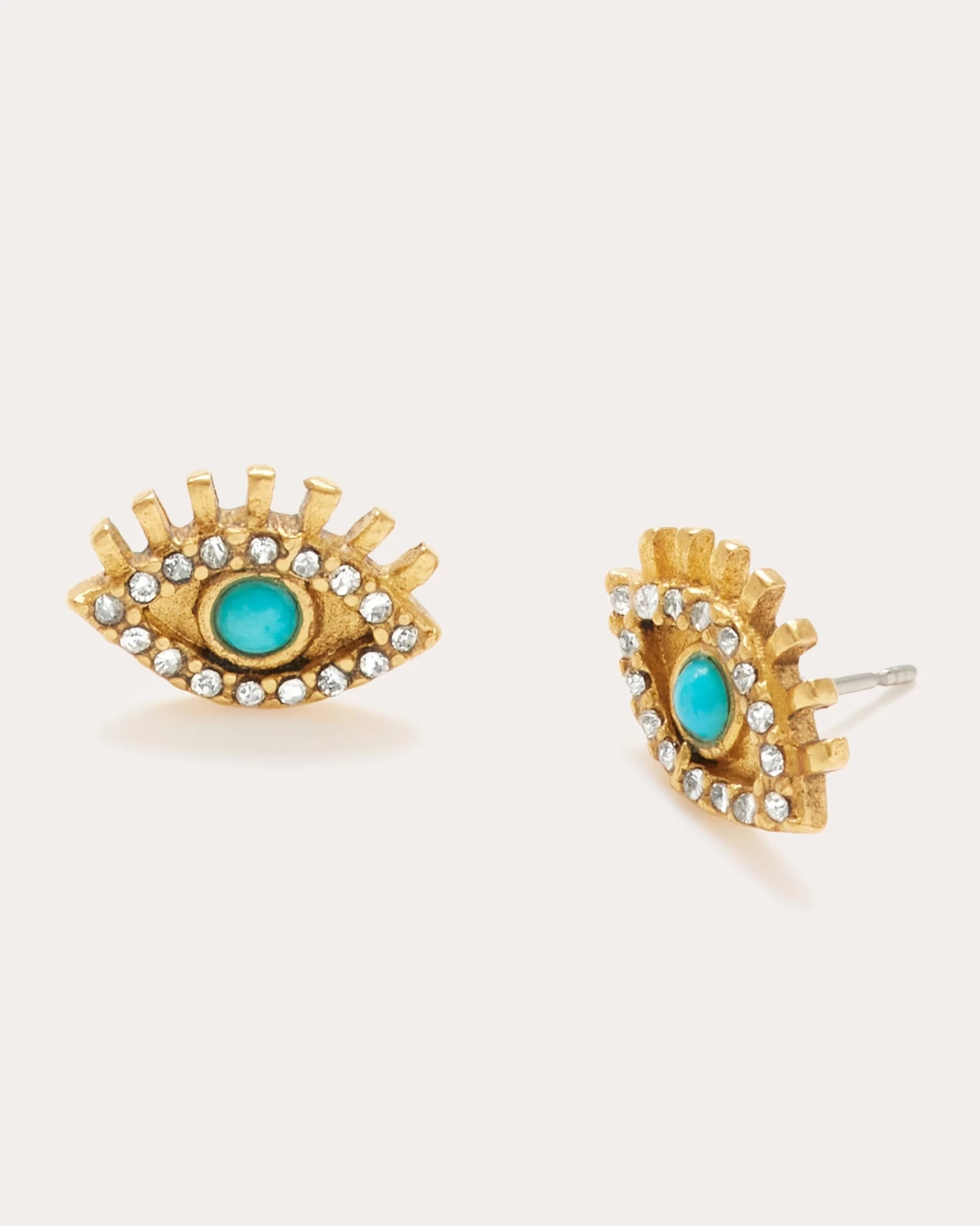 Samara Evil Eye Stud Earrings 4 Samara Evil Eye Stud Earrings - Image 2